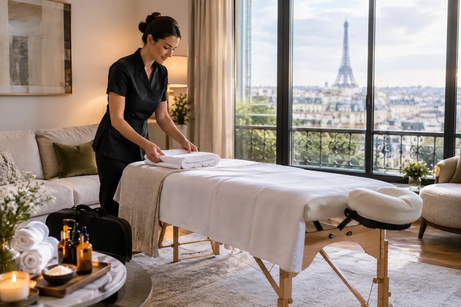 Service massage adulte mobile à Paris